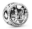 Berloque Escola de Magia e Bruxaria de Hogwarts - Prata 925