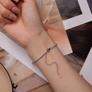 Pulseira Riviera Coração Prata 925