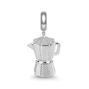 Berloque Cafeteira Italiana - Prata 925