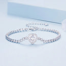 Pulseira Riviera Coração Prata 925