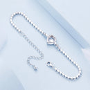 Pulseira Riviera Coração Prata 925