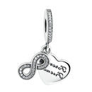 Berloque Amor Infinito - Prata 925
