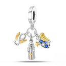 Berloque Infinito de Anjos - Charm em Prata 925