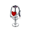 Berloque Taça de Vinho - Prata 925