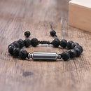 Pulseira Pérola Masculina - prata