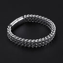 Pulseira Masculina Stiff Aço Prata