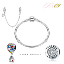 Kit Pulseira de Berloque Tradicional + Berloques - Agma Brasil