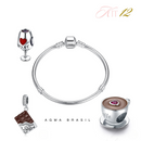 Kit Pulseira de Berloque Tradicional + Berloques - Agma Brasil