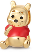 Berloque Ursinho Pooh - Prata 925