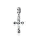 Berloque Crucifixo Jesus Cristo - Prata 925